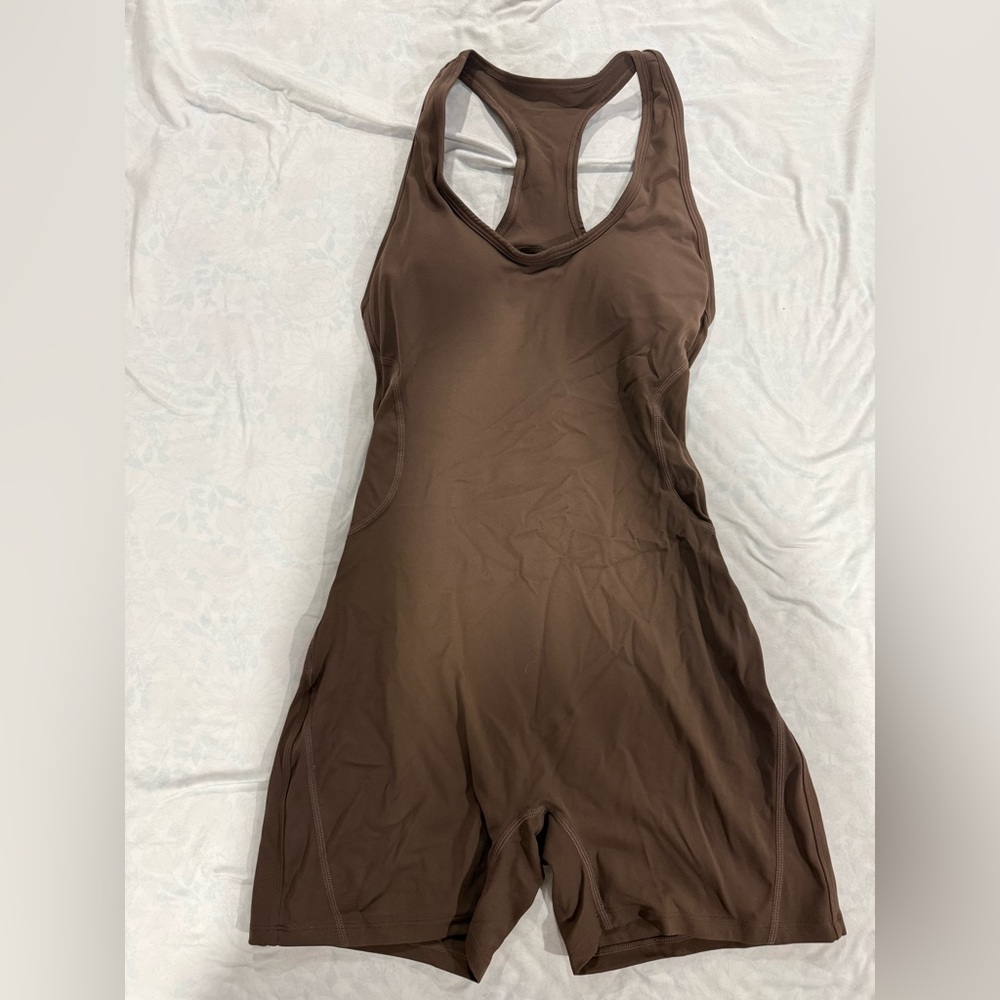 Minibeast workout romper- never worn NWOT